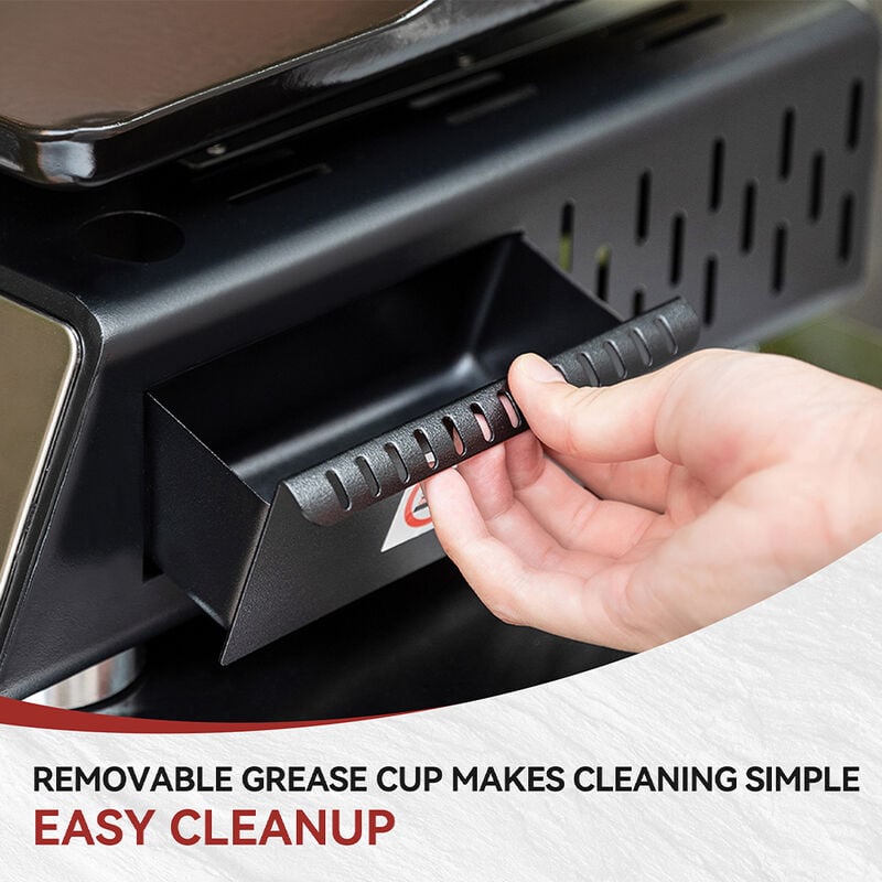 Royal Gourmet 3-Burner Portable&nbsp;Gas Griddle with Top Hard Cover image number 10