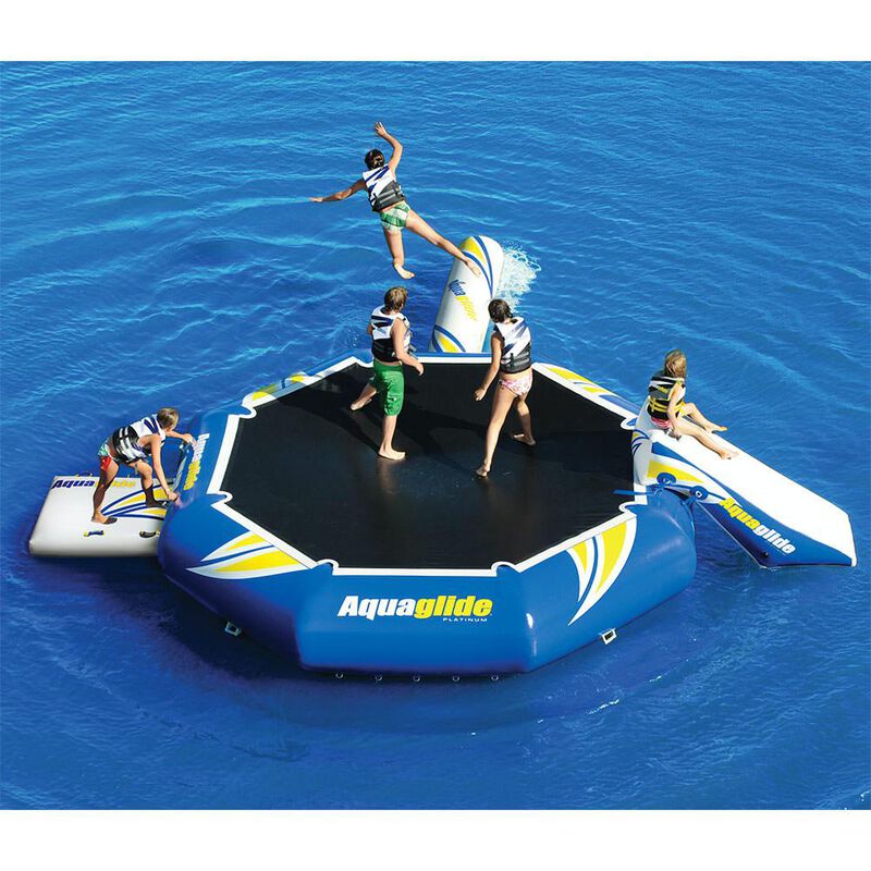 Aquaglide Rebound Aquapark 12' Bouncer Set image number 1