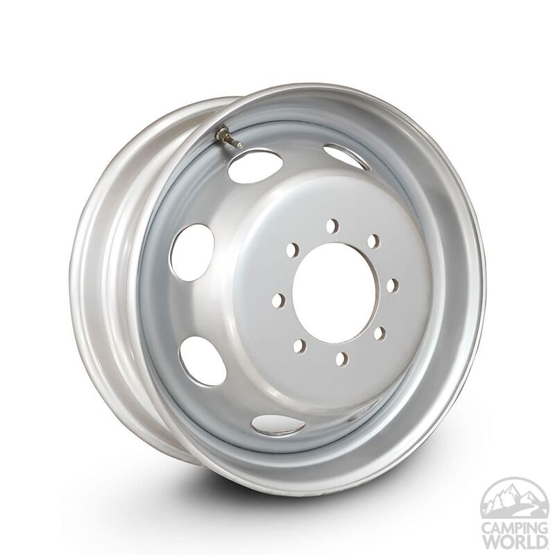 Boar Trailer Wheel, Hooper Dually 19.5 x 6.75 4.75 Center Bore image number 2