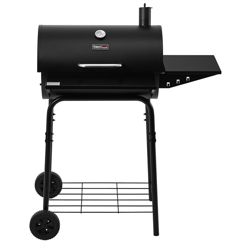 Royal Gourmet CC1624 BBQ Charcoal Grill w/ Side & Front Shelves image number 10