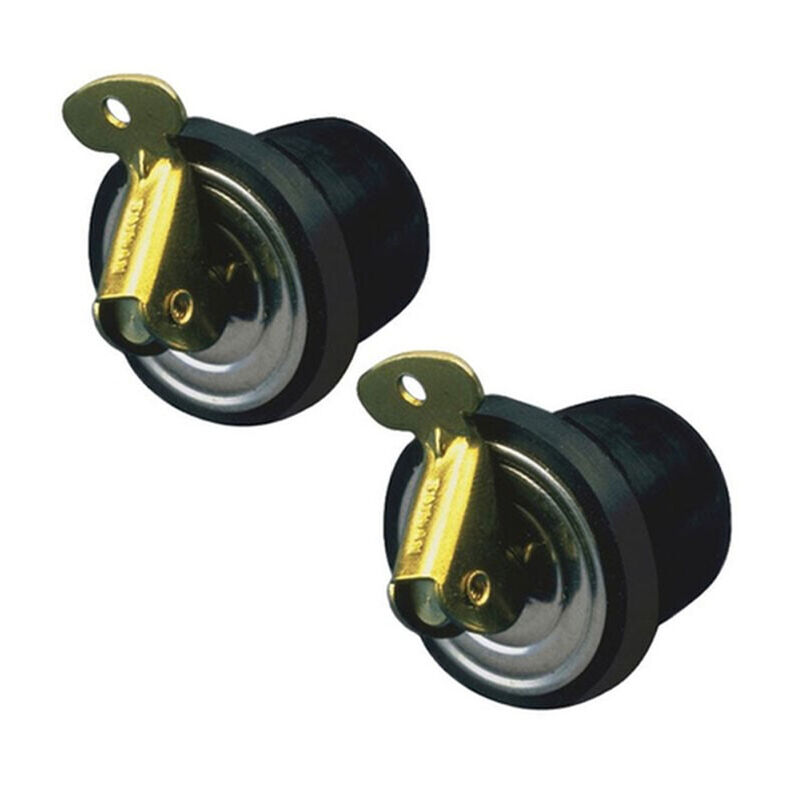 Snap Lock Baitwell Plug, 1/2" - 72 Piece PDQ Jar
