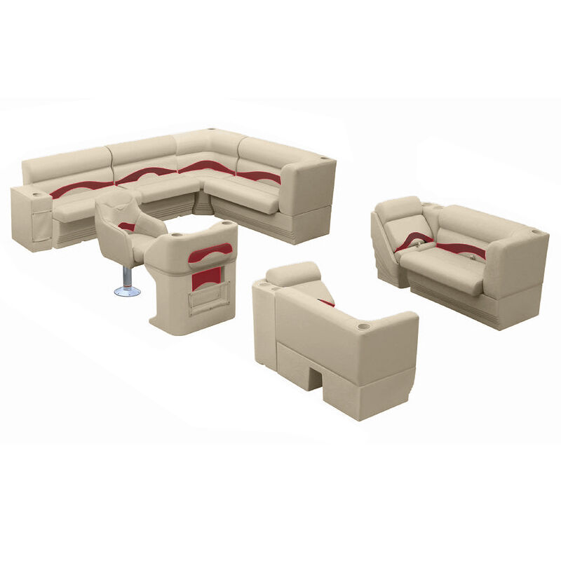 Toonmate Premium Pontoon Furniture Package, Large Boat Group image number 6