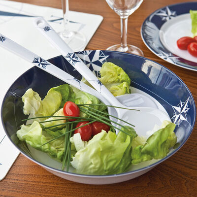 Northwind Salad Bowl & Serve Cutlery