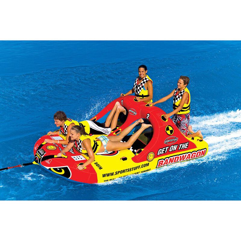 Sportsstuff Bandwagon 2+2 4-Person Towable Tube image number 3