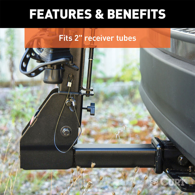 CURT Premium Hitch-Mounted 4 Bike Rack, 2in Shank (18064) image number 8
