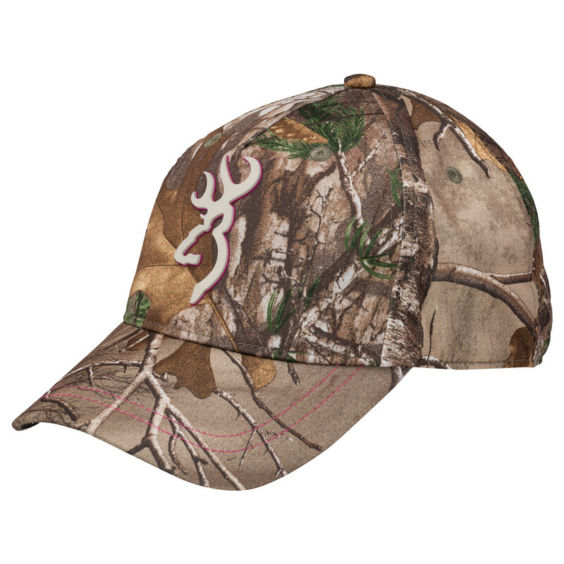 Browning Women's Trail Lite Camo Ball Cap - Realtree Xtra image number 1