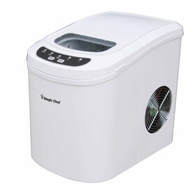 Magic Chef Portable Ice Maker, 27 Lb., White