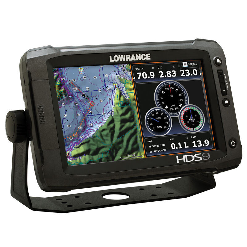 Lowrance HDS-9 Gen2 Touch Fishfinder/Chartplotter, Insight USA (83/200 kHz) image number 1