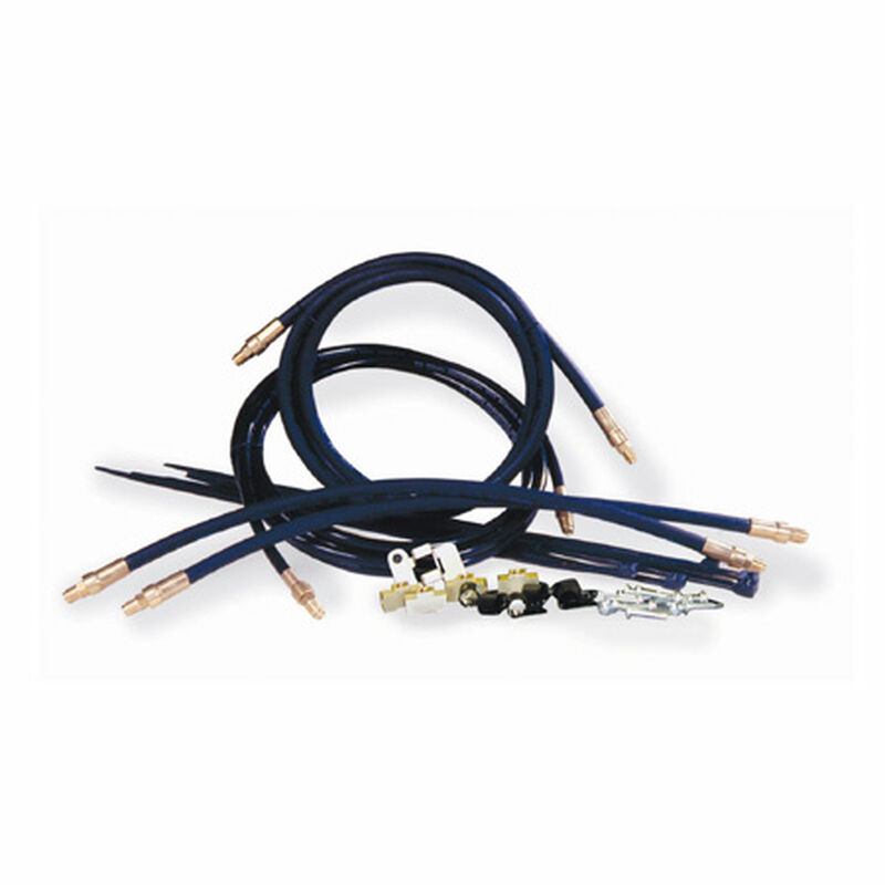Single Dexter Trailer Axle Brake Line Kit