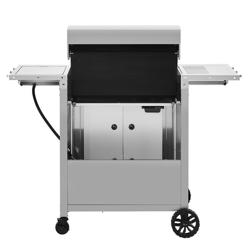Royal Gourmet GE4001S 4-Burner Gas Grill w/Side Burner + Side Shelves image number 9