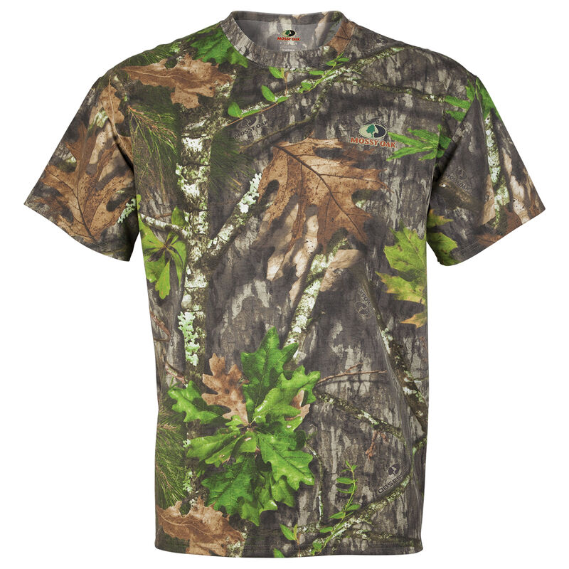 Mossy Oak Men's Camo Short-Sleeve Tee - Obsession image number 1
