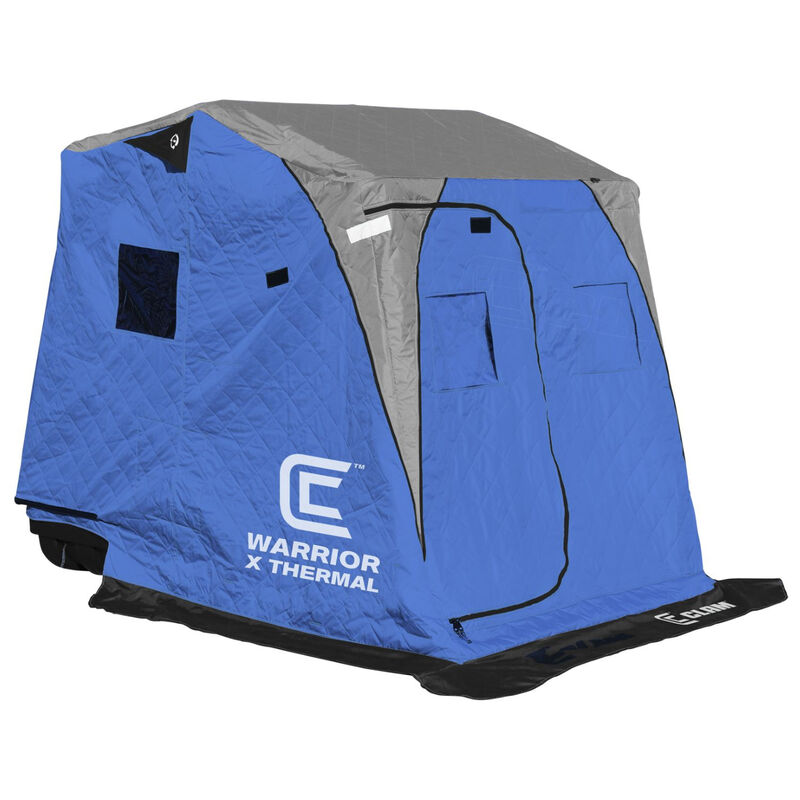 Clam Outdoors Warrior X Thermal Ice Shelter image number 1