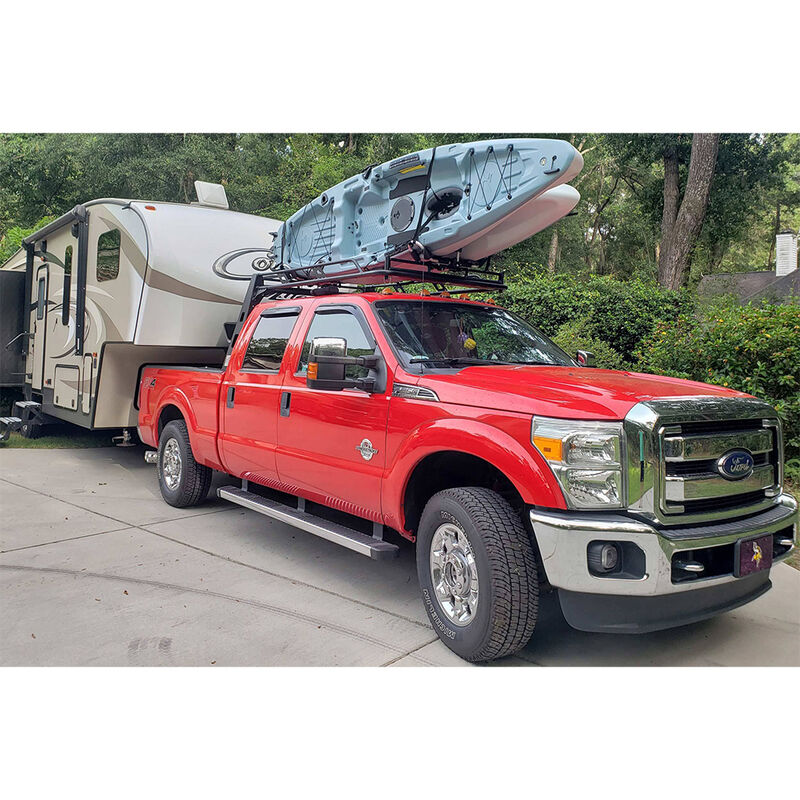 U.S. Rack 1999-2024 Ford Super Duty Fifth Wheel 6' Over-Cab Rack, With Crossbar, Without Deck image number 7
