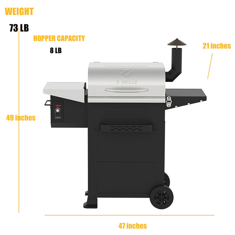 Z Grills 6002B4E Wood Pellet Grill and Smoker image number 14