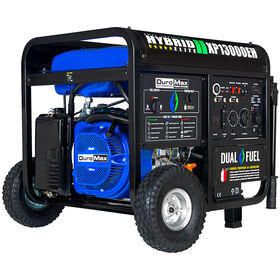 DuroMax Dual Fuel 13,000-Watt Push Button Start Generator