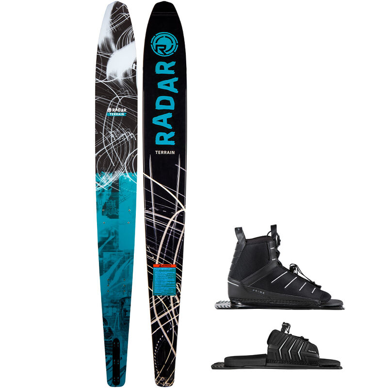Radar Terrain Skis with Prime Binding and Adjustable Rear Toe Plate image number 2