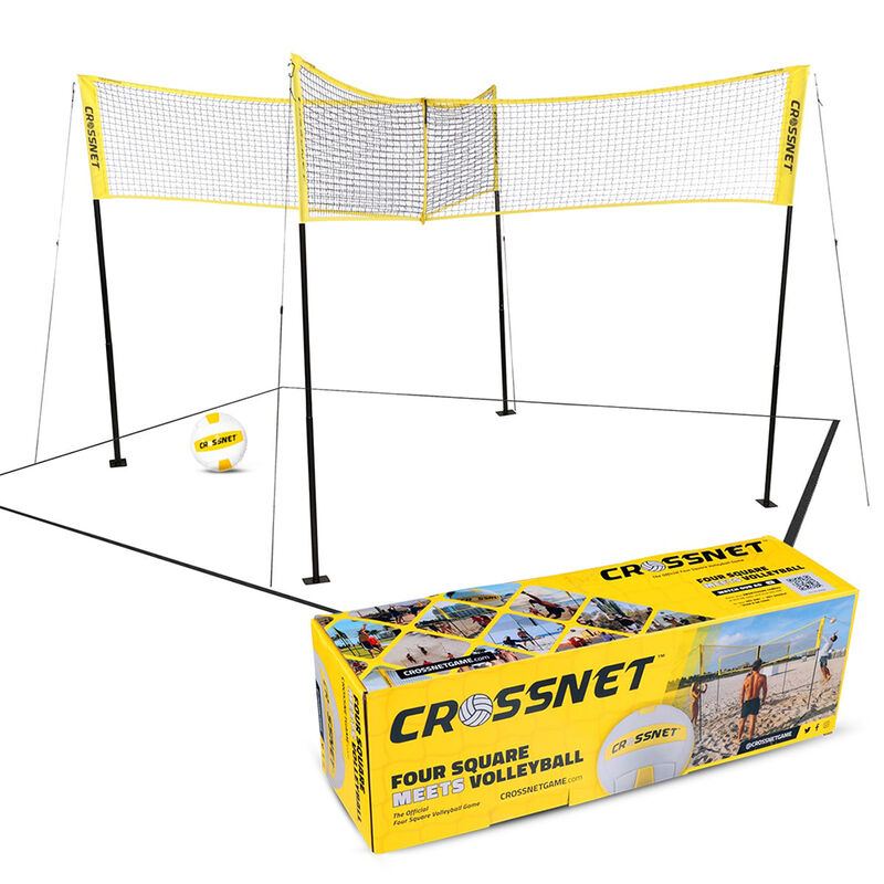 Crossnet Four Square Volleyball Game image number 2