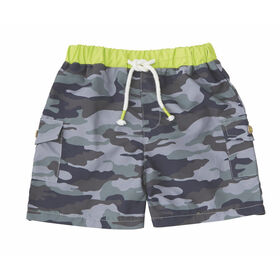 Mud Pie Boys' Camo Swim Trunks