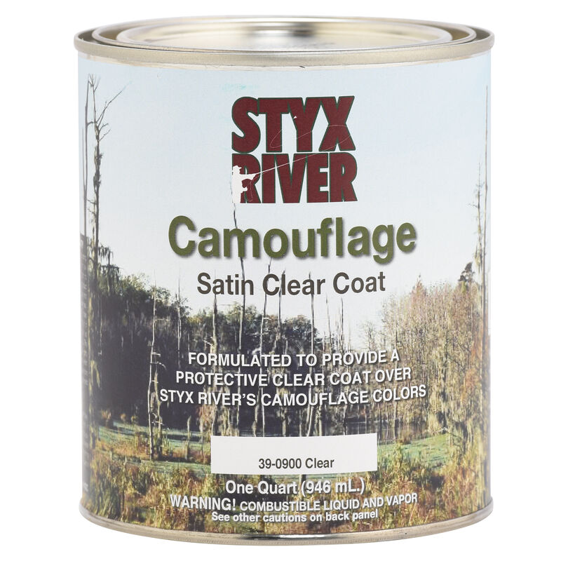 Styx River Camouflage Paint, Quart image number 6