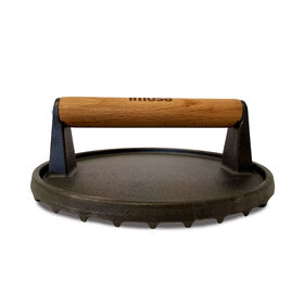 IMUSA 7" Cast-Iron Round Burger Press