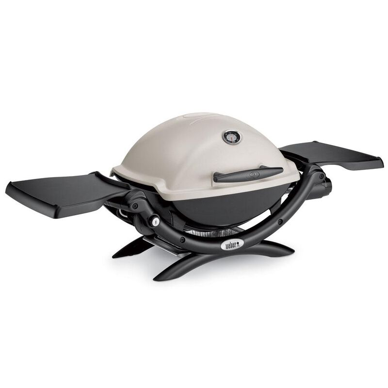 Weber Q 1200 Portable Propane Grill, Gray image number 4