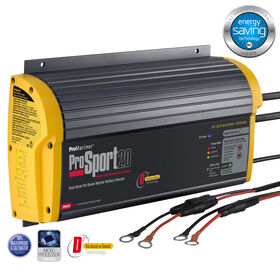 ProMariner ProSport Generation 3 Marine Battery Charger, 20-Amp/Dual Bank