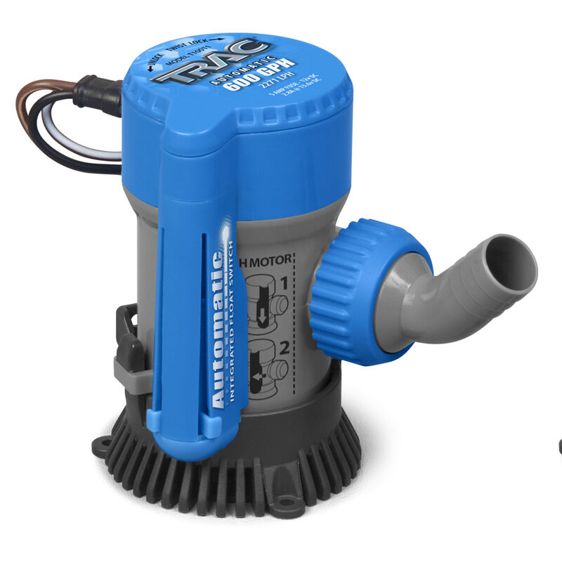 TRAC Submersible Automatic 600 GPH Bilge Pump image number 1