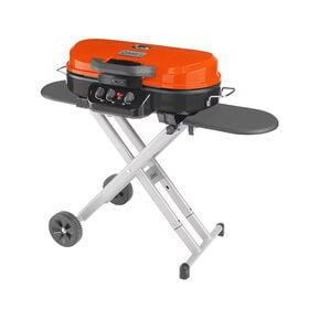 Coleman RoadTrip 285 Portable Stand-Up Propane Grill, Orange