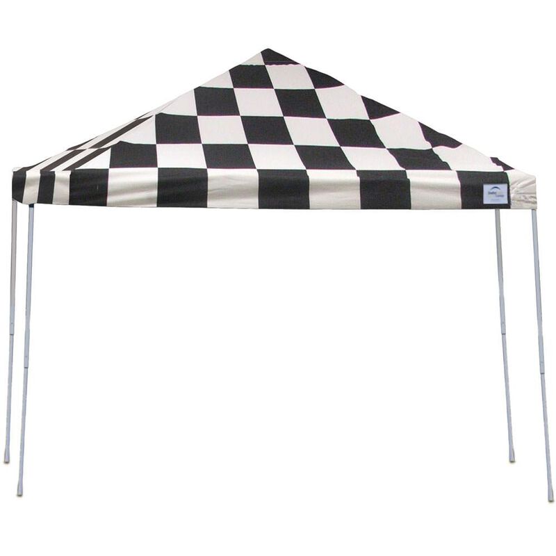 12X12 Pro Series Pop-Up Canopy - Checkered Flag image number 1
