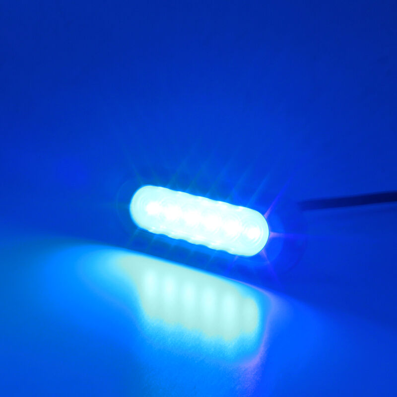 Marine Sport HydroBLAST Ultra Slim 1-POD Underwater 30W LED Lighting System, RGB Multi-Color image number 3