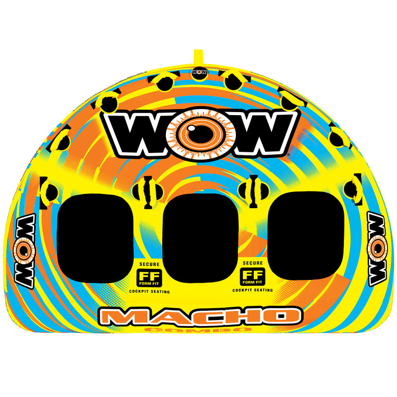 WOW Macho 3-Person Towable Tube image number 1