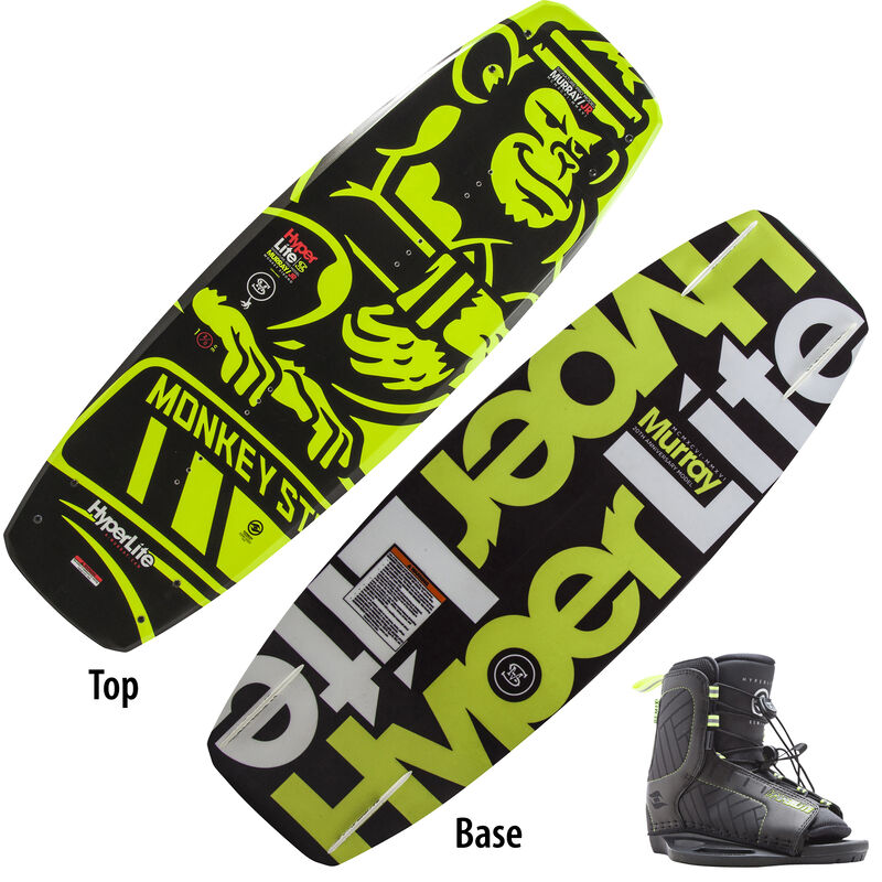 Hyperlite Murray 120 Wakeboard With Child Remix Bindings image number 1