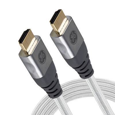 GE UltraPro 8K Ultra High-Speed HDMI Cable with Ethernet, 8'