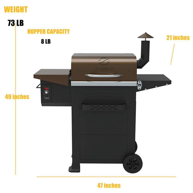 Z Grills 6002B Pellet Grill and Smoker image number 12