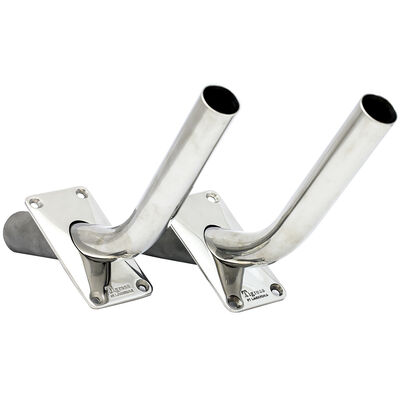 Tigress Fabricated Stainless Steel Gunnel-Mount Outrigger Holders, Pair
