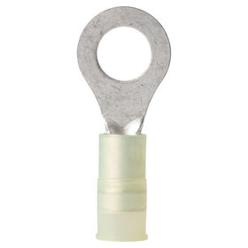 Ancor Nylon Ring Terminals, 12-10 AWG, 5/16" Screw, 25-Pk.