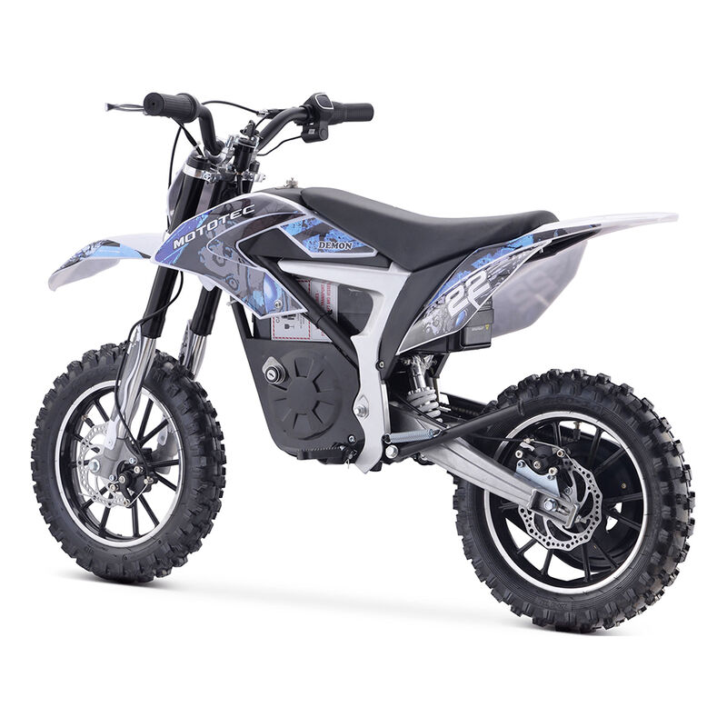 MotoTec 36V 500W Demon Lithium Electric Dirt Bike image number 4