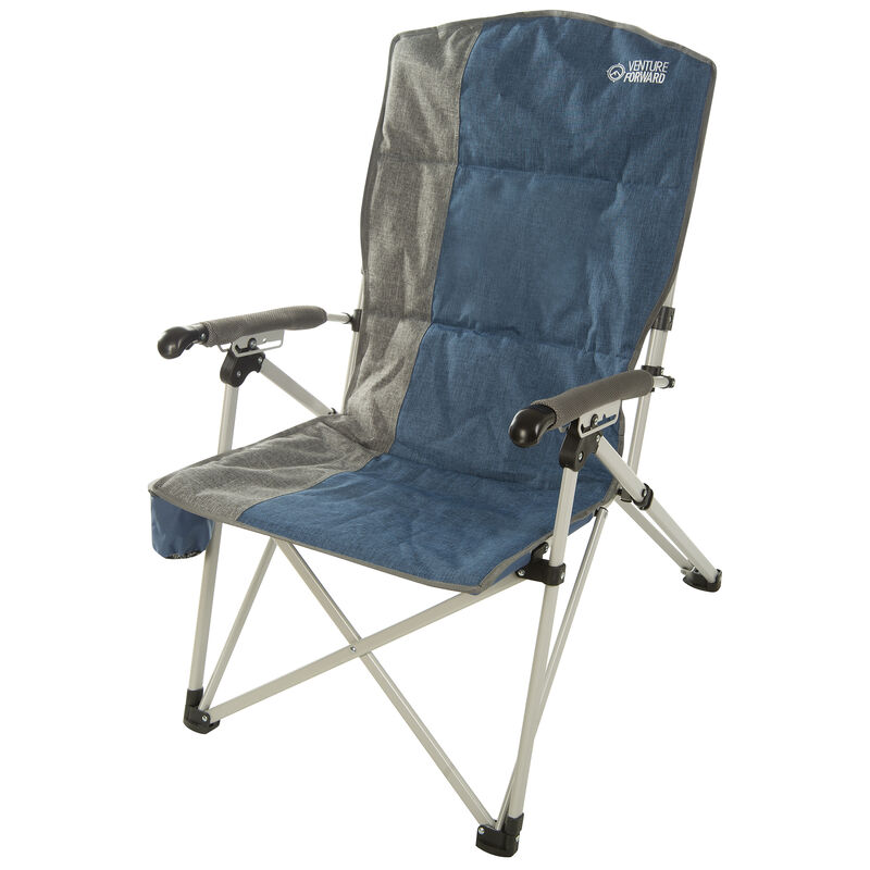 Venture Forward 3-Position Recliner, Blue/Gray image number 2