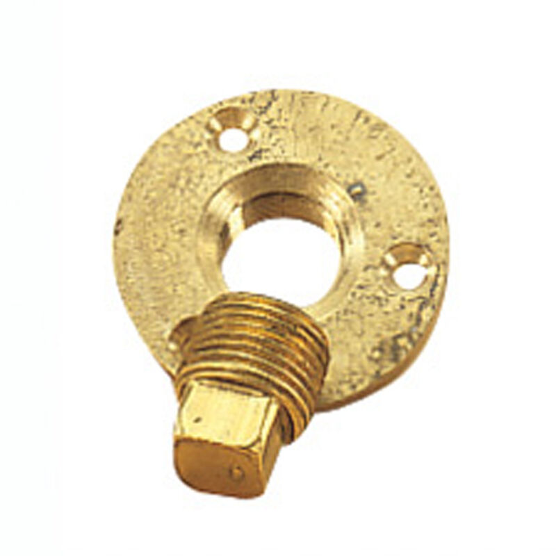 Garboard Drain and Plug, 1/2" pipe, 2" flange image number 1