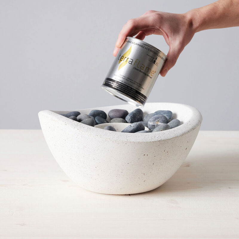 TerraFlame Wave Tabletop Fire Bowl image number 25