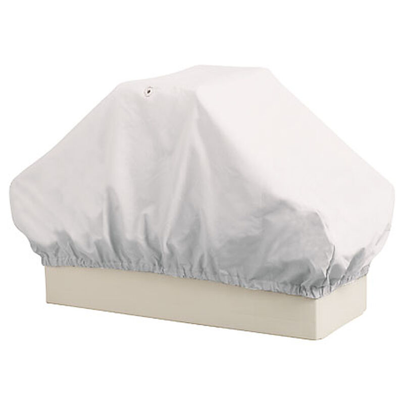 Overton's Back-to-Back Boat Seat Cover - White Vinyl image number 1