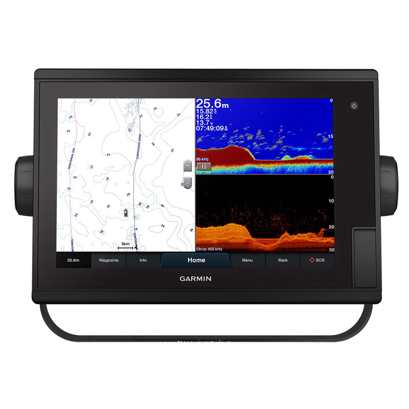 Garmin GPSMAP; 1222xsv Plus SideV&uuml;, ClearV&uuml; & Traditional CHIRP Sonar w/Worldwide Basemap image number 1