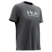 Huk Men's Short-Sleeve Logo Tee