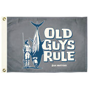 Old Guys Rule Flag, Size Matters