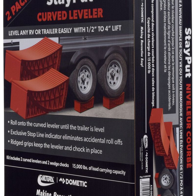 VALTERRA StayPut Curved Leveler, 2 Pack, Boxed image number 3