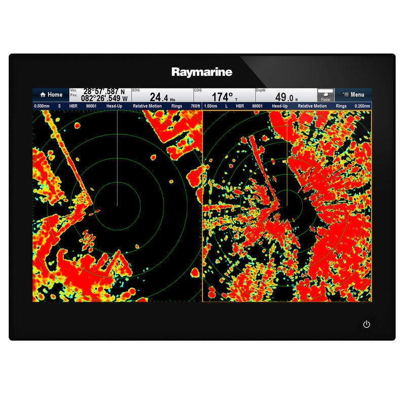 Raymarine gS165 15.4" Glass Bridge MFD With Inverted Display image number 4