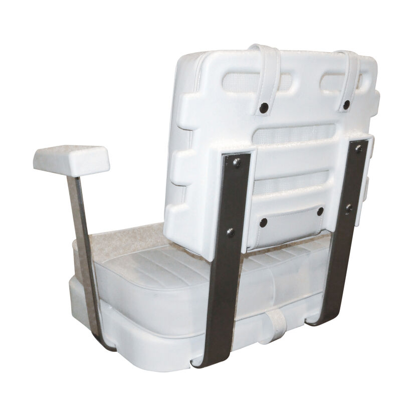 Wise Ladder Back Helm Chair Only w/Seat, Cushions, and Universal Mounting Plate image number 2