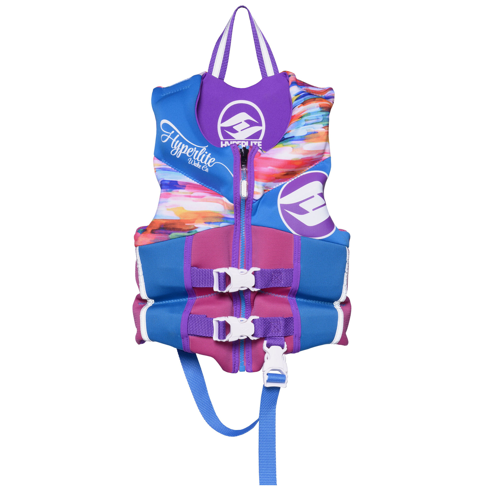 Hyperlite Pro V Child Life Jacket, Blue/Purple
