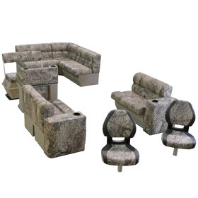 Toonmate Scout Series Premium Pontoon Furniture Fishing Package