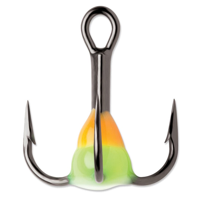 VMC Glow Resin Treble Hooks, 2-Pack image number 6